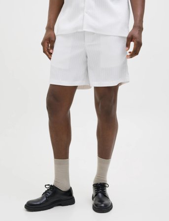 Jack & Jones Jpstjaiden Massimo Jogger Shorts Srt - White - L