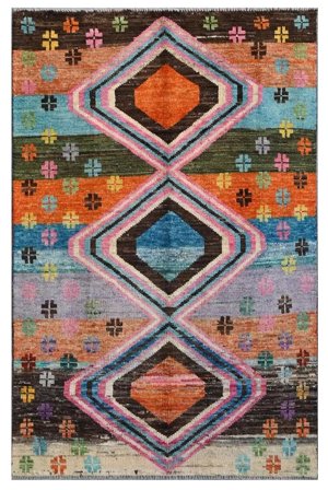 Tappeto Moroccan Berber - Afghanistan 116X188 (Lana, Afghanistan)