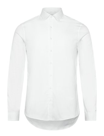 Calvin Klein Twill Easy Care Slim Shirt - White - 44