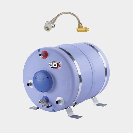 Warmwasserbereiter für Boot Quick B3 30, 30 Liter, 230 V, 1200 W + Mischthermostatkit - Boot