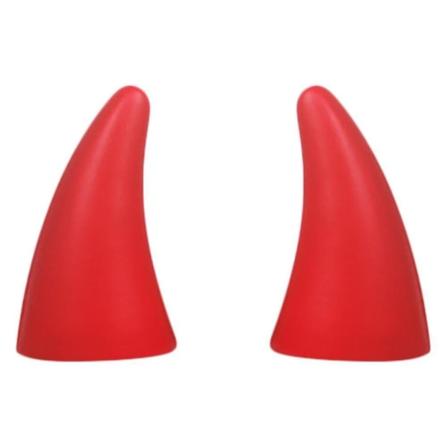 3D Djævelhorn Bilhjelm 1 Par Stereo Kofanger Hætte Klistermærker Bil Tag Dekoration Halloween Tyr Horn Ornament Til Biler Vandtæt