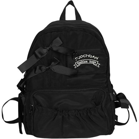 Sød skoletaske rygsæk med sløjfer til daglig brug Kawaii Aesthetic_TF_TF