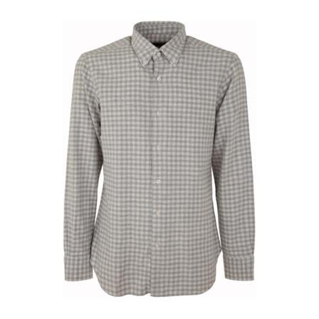 Baracuta, Casual Shirts Grijs, Heren, Maat:XL