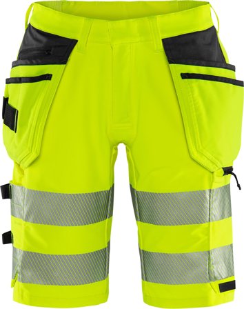 Fristads 2646 GSTP Shorts varsel, gul/svart C60, Kläder
