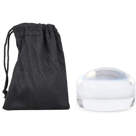 Pappersvikt kupol optiskt förstoringsglas 8x förstoringskapacitet förstoringsglas kupol