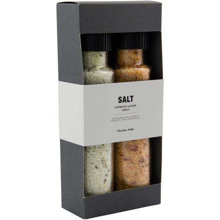 Nicolas vahé Parmesan & Basil Salt Gift Box