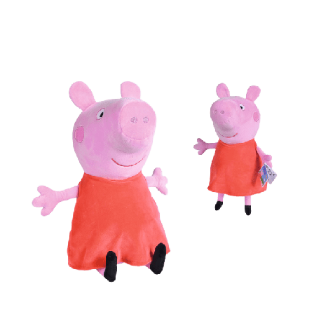 Peppa Pig Greta Gris Gosedjur, 33cm Mjukisdjur Unisex Flerfärgad ONESIZE