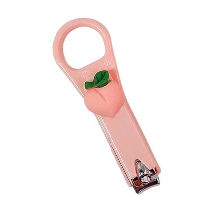 Negleklippere Bærbare neglesakse klippere manicure saks manicure værktøjer søde mini neglesakse husholdning neglesakse (Pink, One Size)