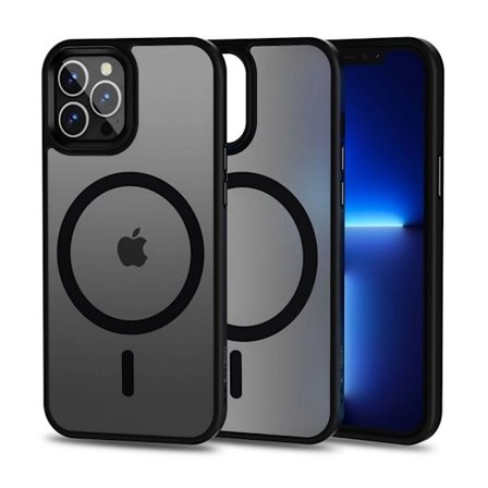 Tech-Protect MagMat MagSafe Case iPhone 12 / 12 Pro - Matte Black