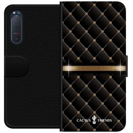 Yhteensopiva Lompakkokotelo Sony Sony Xperia 5 II Cactus and Friends – NightQuilt