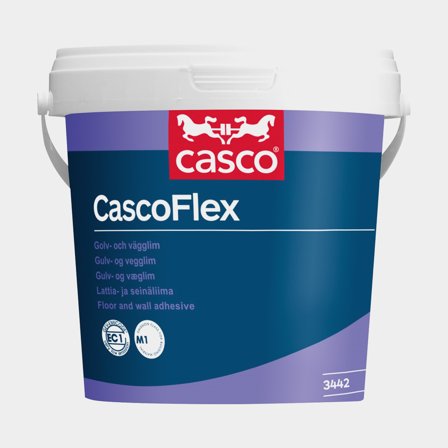 Vloer- & wandlijm Casco CascoFlex, 1 liter, wit