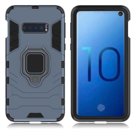 Ring Guard kuoret - Samsung Galaxy S10 Lite – Sininen