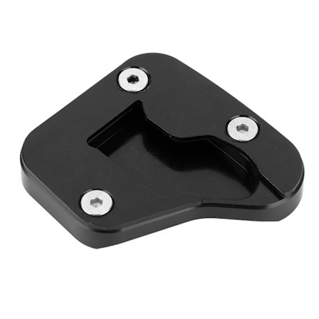 Motorsykkel Støttefotforlengelse Pad Passer for SUZUKI HAYABUSA GSXR 1300R 08‐19 Svart