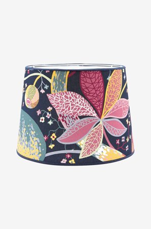 PR Home - Lampskärm Sofia Mönstrad 30 cm - Blå - Lampskärmar - Från Homeroom