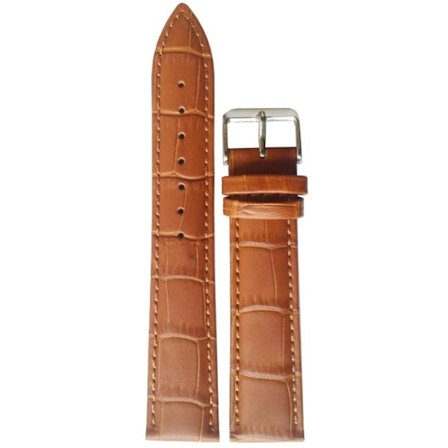 Klockarmband kroko 12/14/16/18/20/22/24 mm