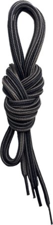 Lundhags Shoe Laces 180cm Black/Grey