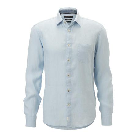 Marc O'Polo, Formal Shirts Blauw, Heren, Maat:M,linnen