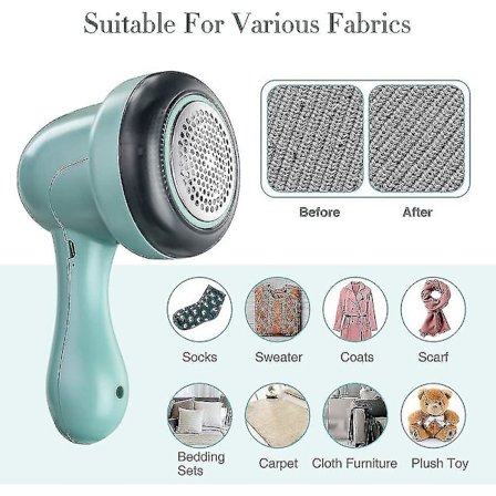 Anti-pilling rakhyvel, USB uppladdningsbar tyghyvel, bärbar klädrengöring, tröjrengöring med