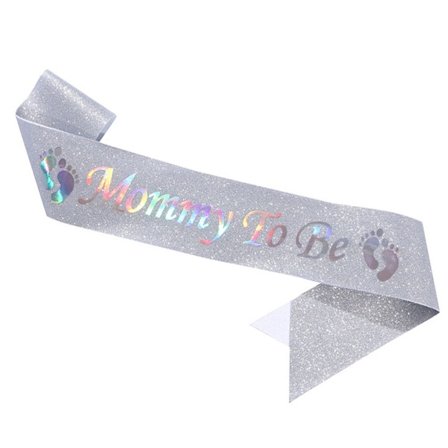 Baby Shower Skärp, Baby Shower Party Dekorationer Mamma Skärp Kön Avslöjande