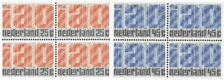 Holland 1969 - NVPH 918-919 - 4-blokke - Postfrisk