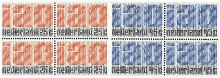 Holland 1969 - NVPH 918-919 - 4-blokke - Postfrisk
