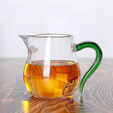 Varmebestandig glass tekanne med filter 350ml kaffe melk