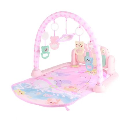 /EA/Baby Musikk Fitness Ram Nyfødt musikkpedal Piano Pedagogiske leker for barn