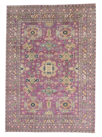 Kazak Fine Rug 273X369 Large Wool, Afghanistan