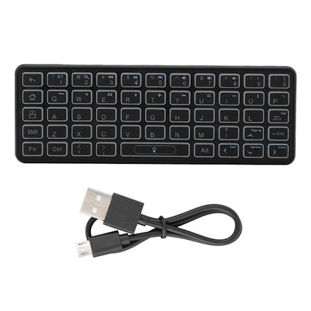 iPazzport KP - 810 - 73 Mini BT 3.0 Langaton näppäimistö 400mAh 53 näppäintä Taustavalaistu näppäimistö