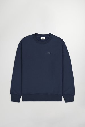 NN.07 Briggs 3504 Sweatshirt Male Blue Organic Cotton Blend