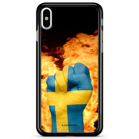 Bjornberry Skal iPhone X / XS - Sverige Hand