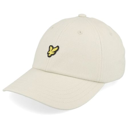 Lyle & Scott - Beige unconstructed Keps - Baseball Cap Grey Taupe Dad Cap @ Hatstore