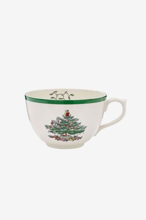 Spode - Jumbo Cup Christmas Tree - Flerfärgad - Koppar & muggar - Från Homeroom