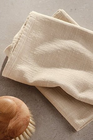 Jotex - Kühenhandtuch Im 2er-pack Beige - CASPER - Kaufe Geschirrtücher bei Jotex