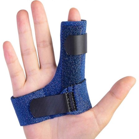 Sumifun Finger Brace, Trigger Finger Splint för Index Mellan Ring Pinky Finger Artrit Smärta, Sen Skada, Bruten Mallet Finger Stabilisator Stöd