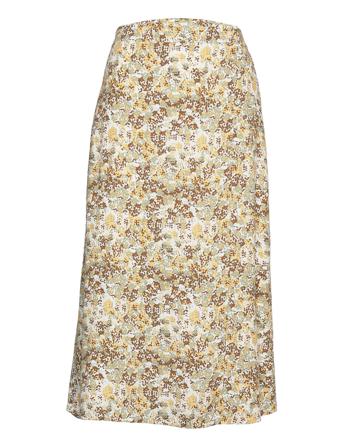 Objrasmine Liliti Skirt Pb11 .C Knälång Kjol Multi/mönstrad Object