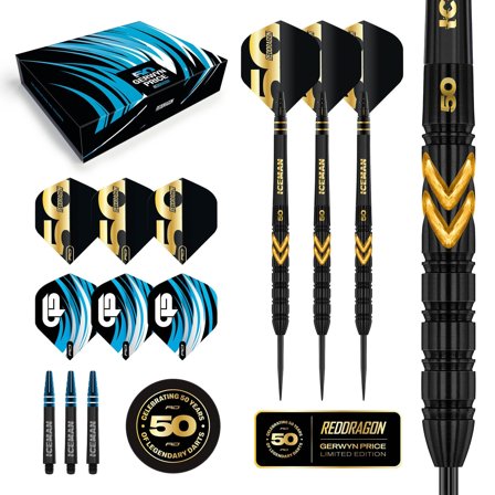 Gerwyn Price - 50 Year Player Edition Steel Tip Darts One size