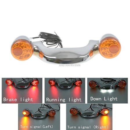 Motorcykel Bakre Blinkers Bromsljus Bar Lampa För Harley Touring Street Glide Road Glide Road King Fltrx Flhx 2010-2020 2021