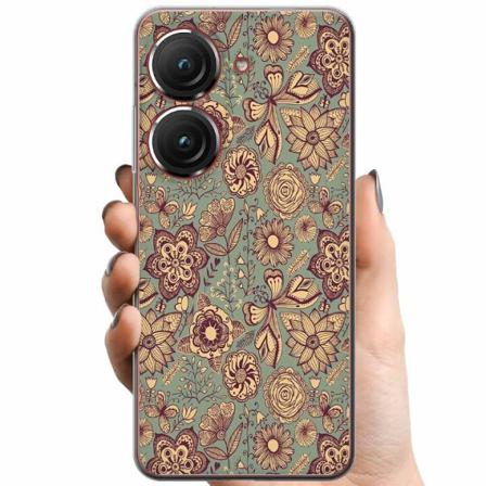 Asus Zenfone 9 Tpu Mobilskal Vintage Flowers