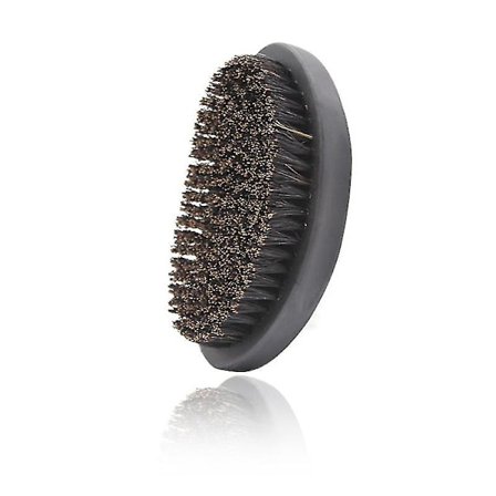 Bristle Wave Brush Hårkam Hårskjeggkam Stor Buet Tretthåndtak Antistatisk Hårbørste Kam Stylingverktøy