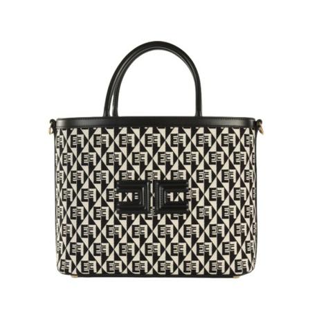 Elisabetta Franchi, Handbags Czarny, Kobieta, Rozmiar: ONE Size
