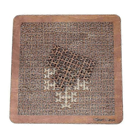 Jule Fractal Bakke Puslespil (h)