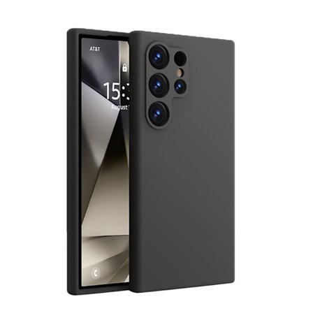 Samsung Galaxy S25 Plus Skal Matt Svart – Med Kameraskydd