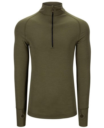 Brynje Arctic Tactical Zip Polo Olive Green
