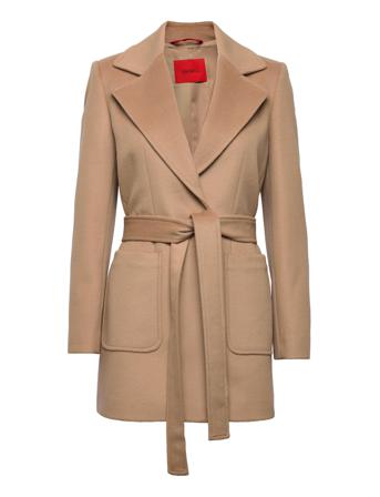 Shortrun Outerwear Coats Winter Coats Beige Max&Co.