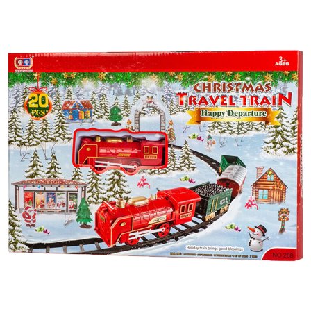 Christmas Travel Train Junasetti Musiikin Kanssa