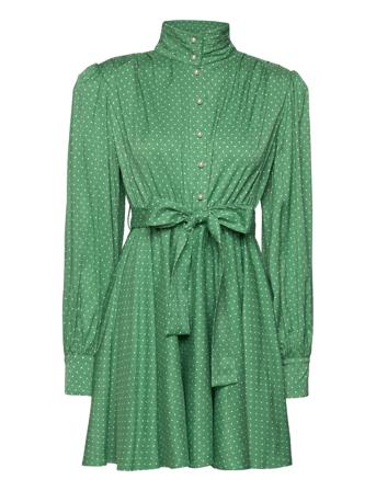 Linnea Kort Klänning Grön Custommade