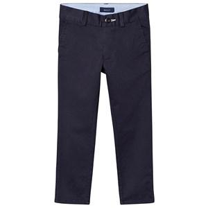 Kids - GANT Navy Slim Fit Chinos 92cm (2 years) - Bottoms - 92cm (2 years) - Navy