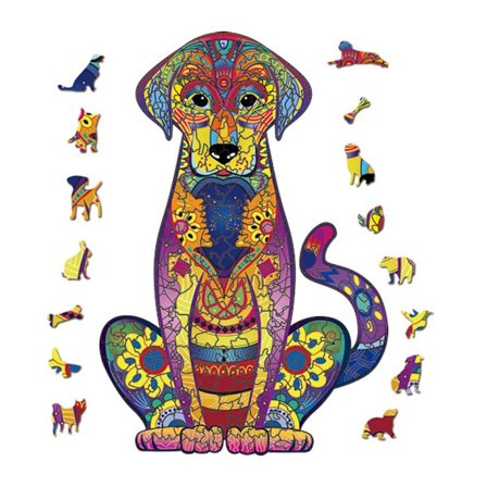 Løveformet puslespill Trepuslespill N N