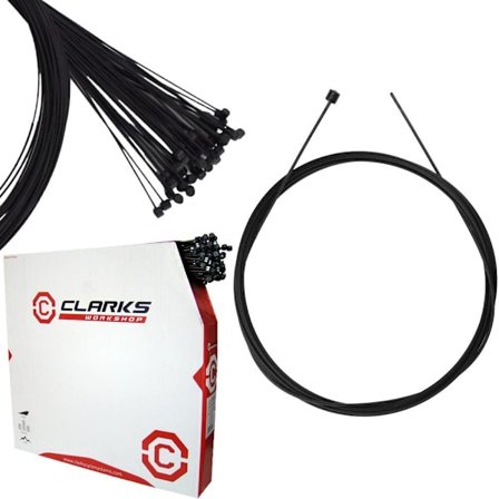 CLARKS Växelvajer 1,1 x 2275mm TEFLON Svart